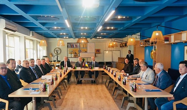 Ukrayna Büyükelçisi'nden ESO'ya iş birliği ziyareti