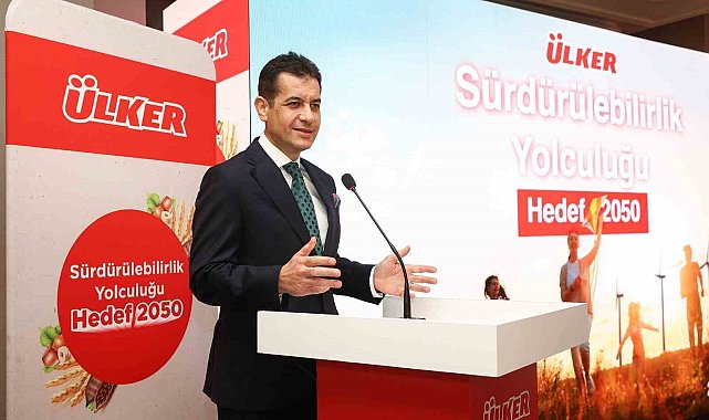Ülker CEO'su Özgür Kölükfakı: "Hedefimiz 2050 yılında net sıfır şirket olmak"