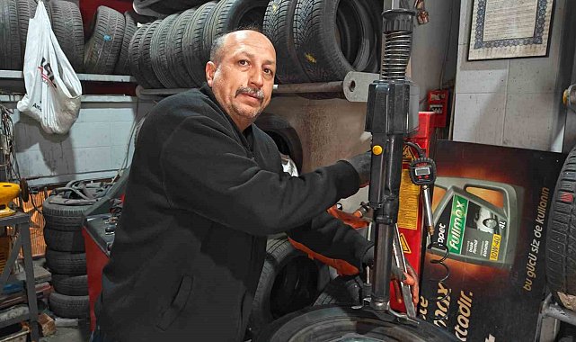 Ustasından kış lastiği uyarısı: "Can güvenliğimiz için lastiklerimizi taktıralım"