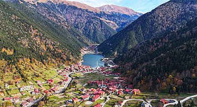 Uzungöl'de sonbaharın en güzel hali