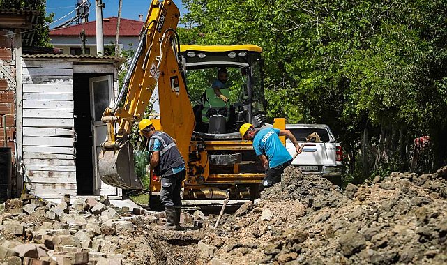Yenilenen 2 bin metrelik hat ile Pamukova Mekece'ye kayıpsız içme suyu