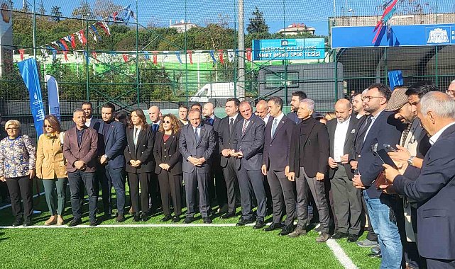 Yenilenen İsmet İnönü Spor Tesisi hizmete açıldı