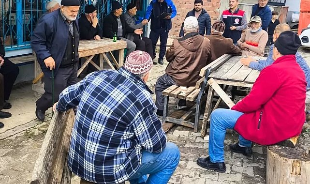 Yığılca'da ziraat mühendisleri sahada