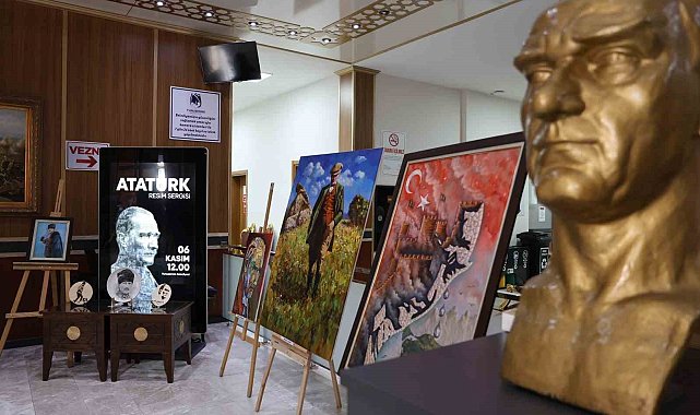 Yunusemre'den Atatürk anısına anlamlı sergi