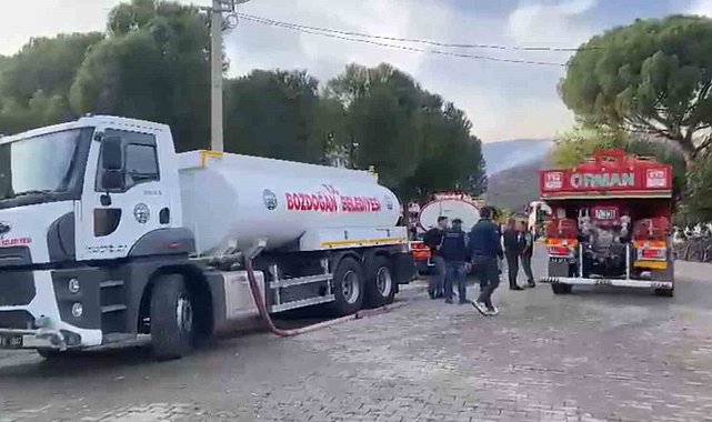Ziraat alanında başlayan yangın ormana sıçradı