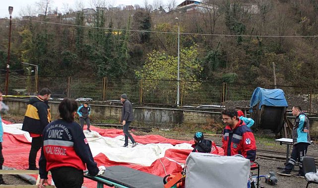 Zonguldak il afet saha tatbikatı hazırlıkları tamamlandı
