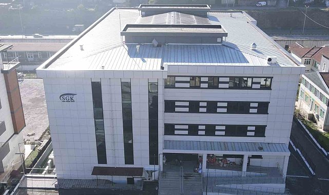 Zonguldak'ta SGK hizmet binası tamamlandı