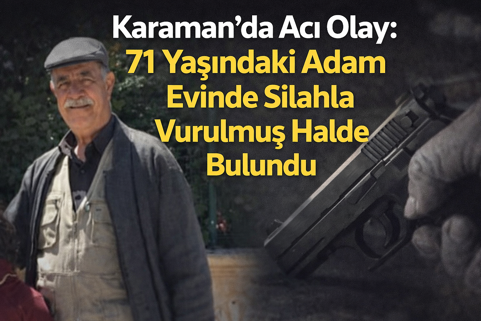 Karaman'da Acı Olay