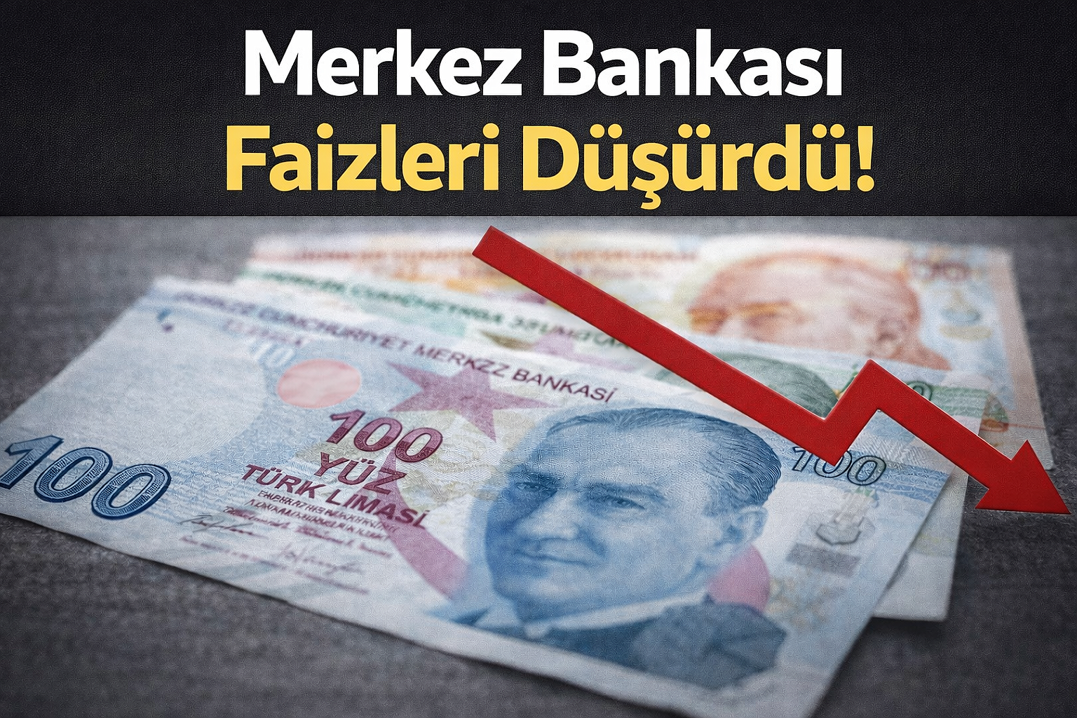 Merkez Bankası Faizleri Düşürdü!