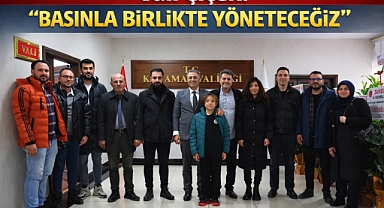 Vali Çiçek: 'Basınla Birlikte Yöneteceğiz'