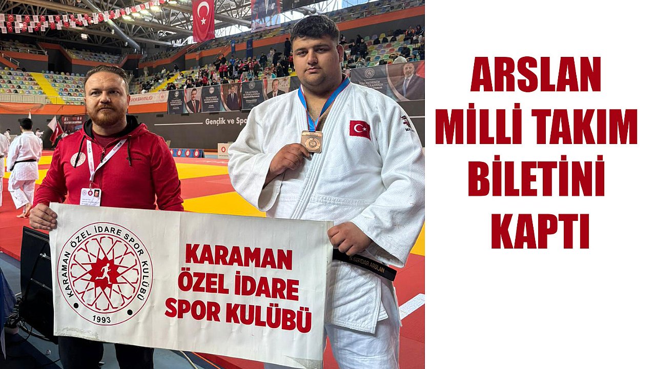 ARSLAN MİLLİ TAKIM BİLETİNİ KAPTI