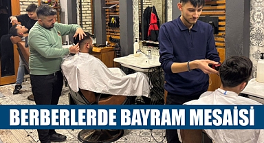 Berberlerde Bayram Mesaisi