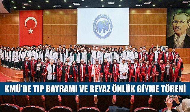 KMÜ’DE TIP BAYRAMI VE BEYAZ ÖNLÜK GİYME TÖRENİ