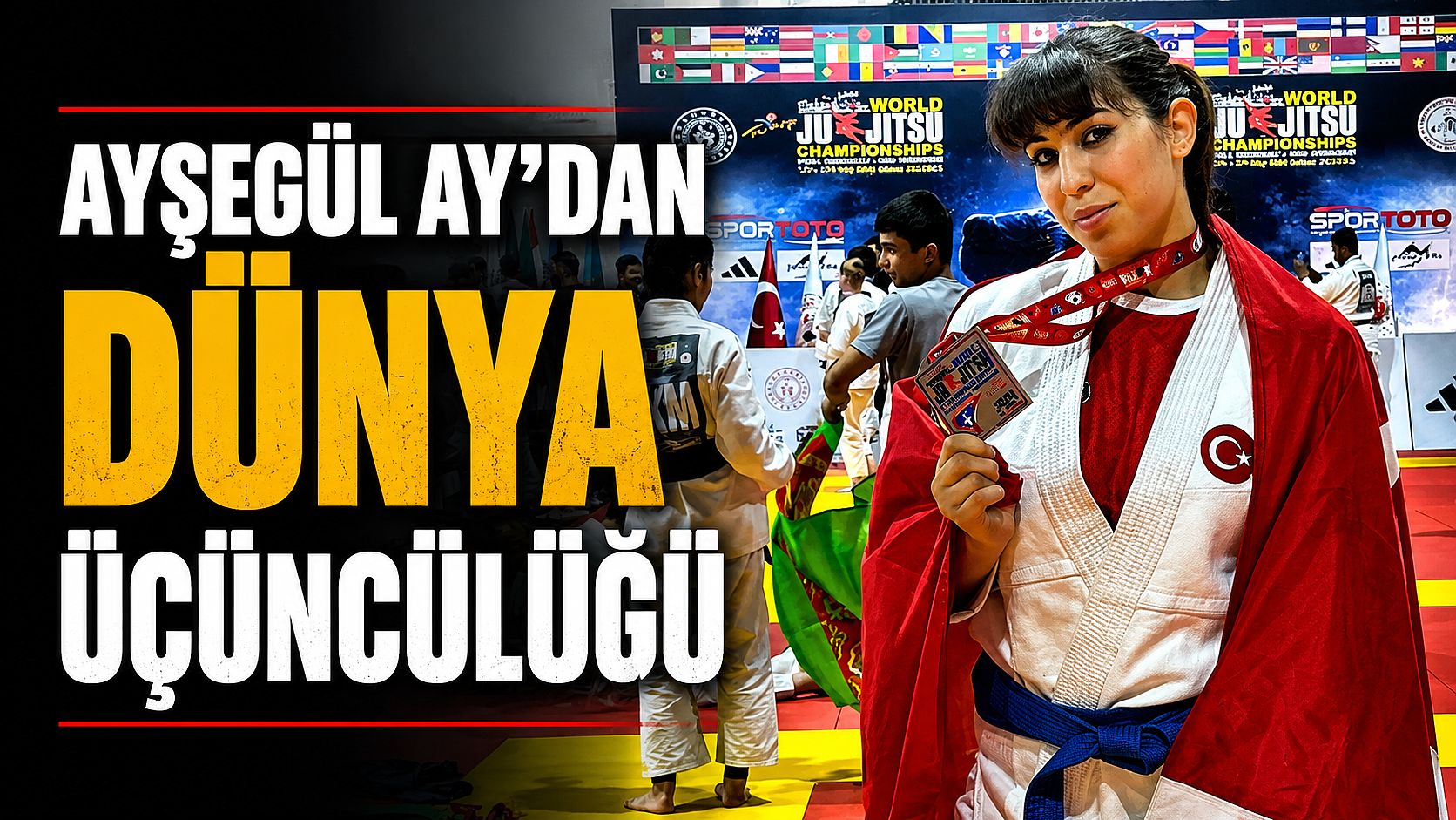 AYŞEGÜL AY’DAN DÜNYA ÜÇÜNCÜLÜĞÜ