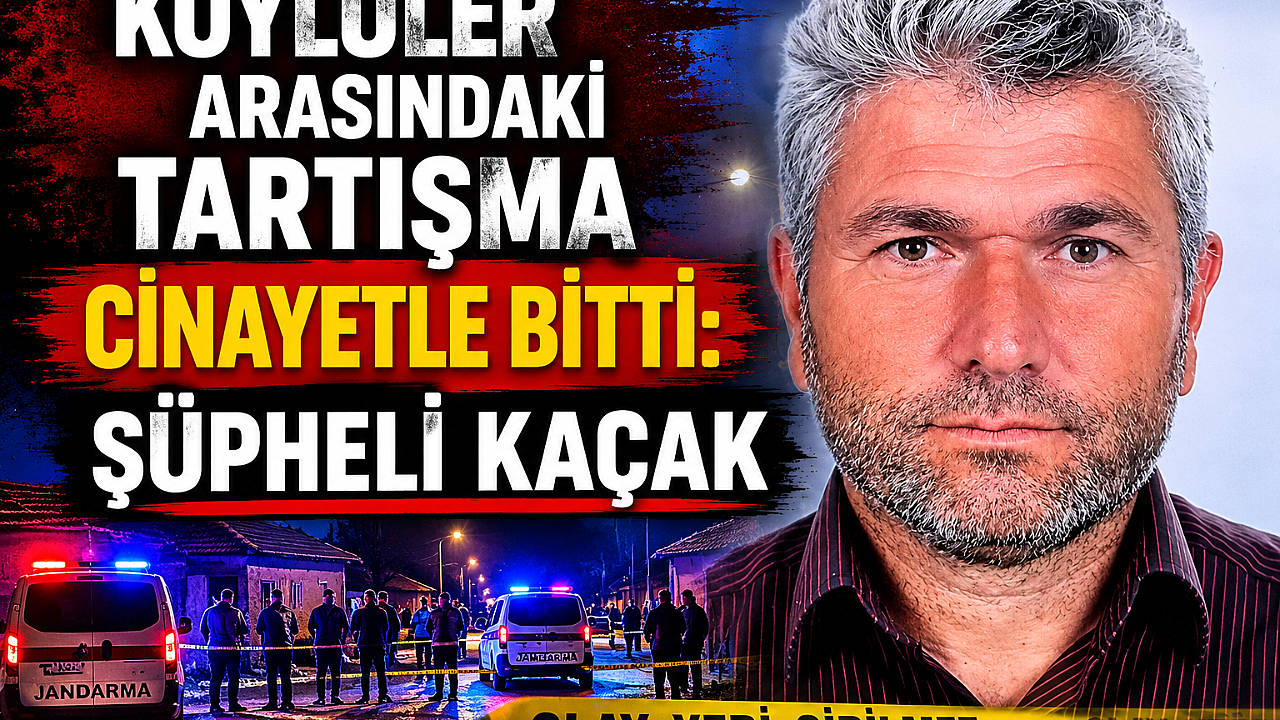 Köylüler Arasındaki Tartışma Cinayetle Bitti: Şüpheli Kaçak