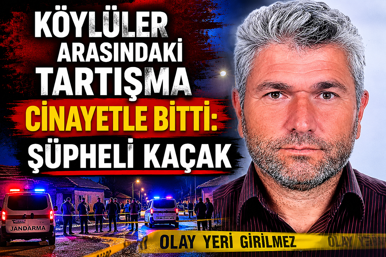 Köylüler Arasındaki Tartışma Cinayetle Bitti: Şüpheli Kaçak