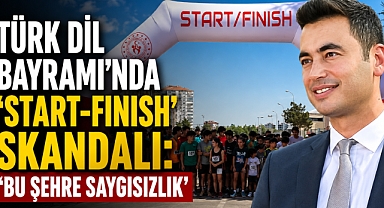 Türk Dil Bayramı’nda ‘Start-Finish’ Skandalı: ‘Bu Şehre Saygısızlık
