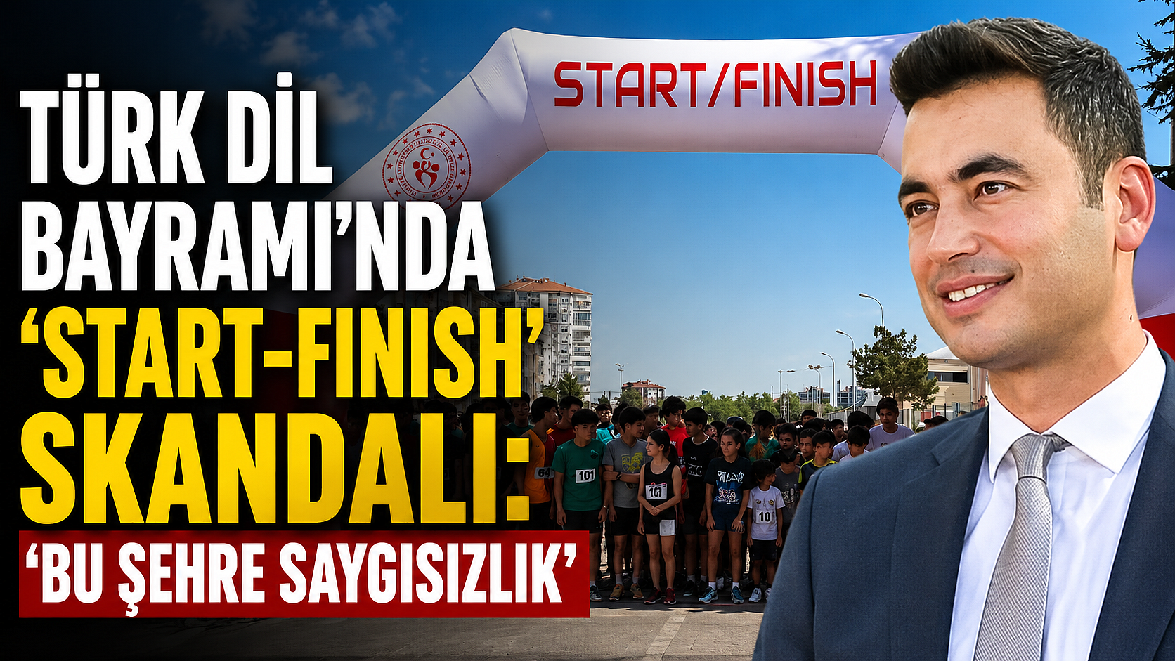 Türk Dil Bayramı’nda ‘Start-Finish’ Skandalı: ‘Bu Şehre Saygısızlık