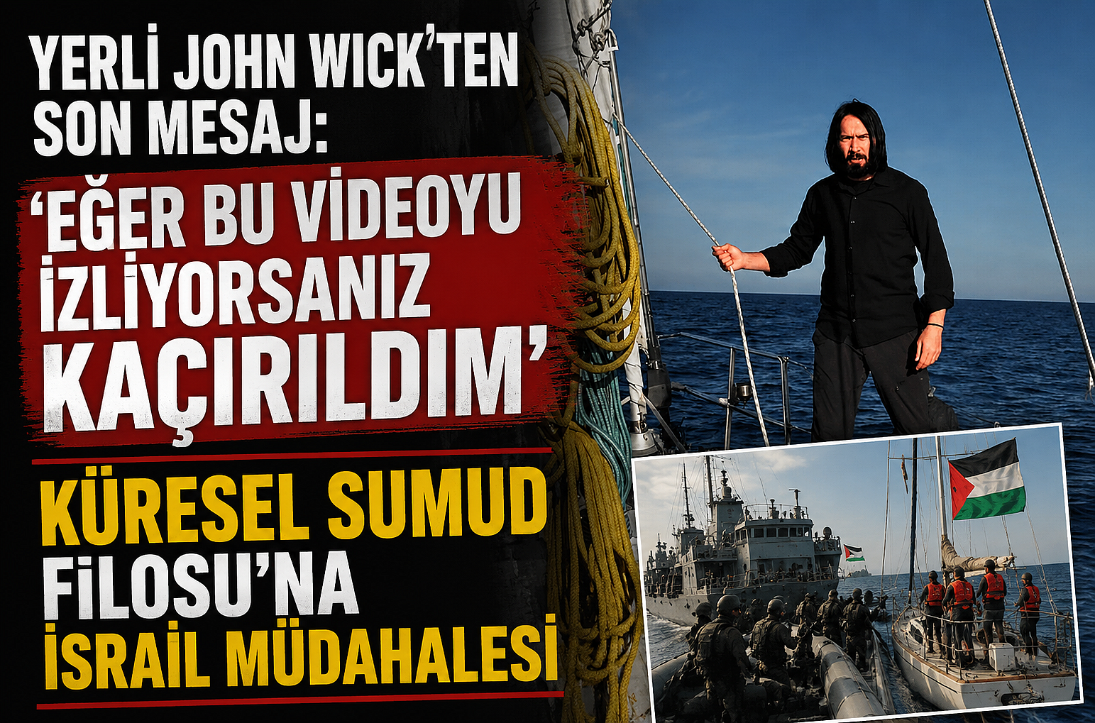 Yerli John Wick’ten Son Mesaj: ‘Eğer Bu Videoyu İzliyorsanız Kaçırıldım’