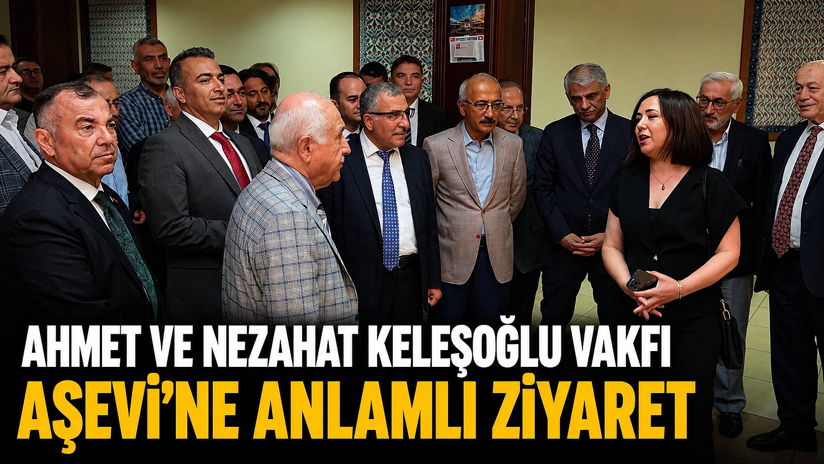 Ahmet ve Nezahat Keleşoğlu Vakfı Aşevi’ne Anlamlı Ziyaret