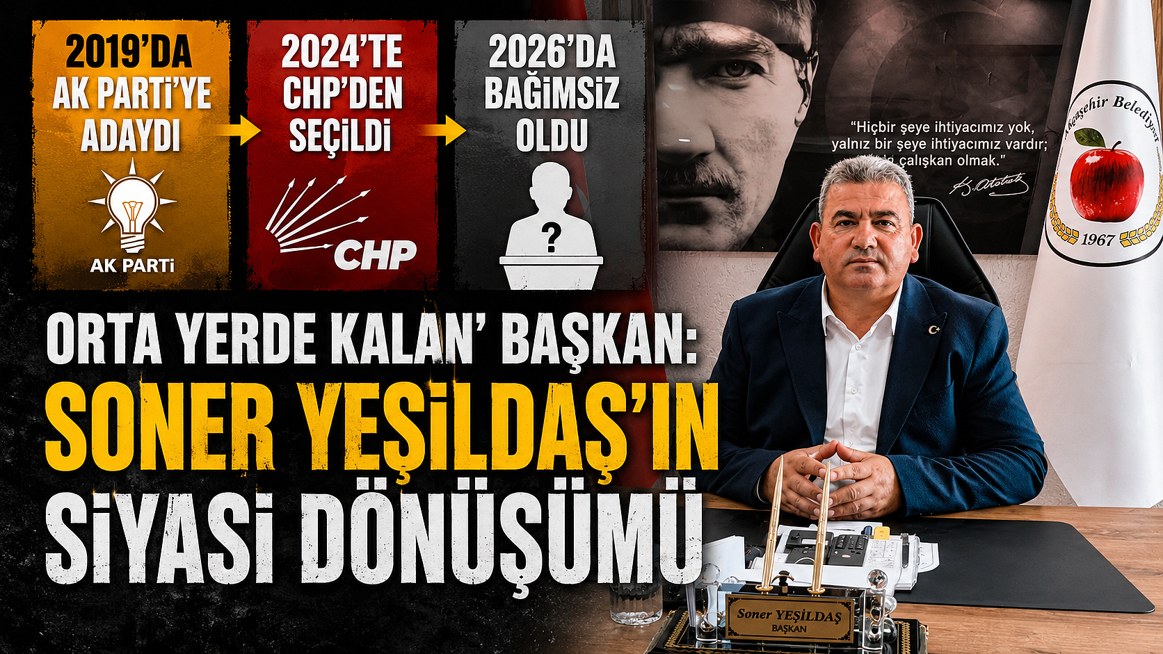 2019’da AK Parti’ye Adaydı, 2024’te CHP’den Seçildi, 2026’da Bağımsız Oldu