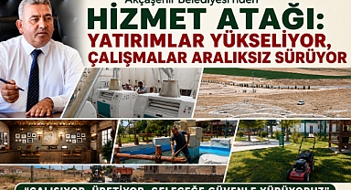 Akçaşehir'de Hizmet Atağı: Yatırımlar Yükseliyor, Çalışmalar Aralıksız Sürüyor