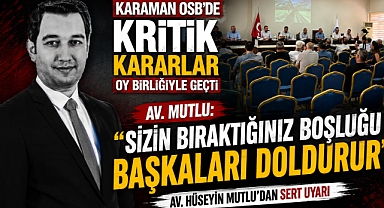 Av. Mutlu: ‘Sizin Bıraktığınız Boşluğu Başkaları Doldurur’