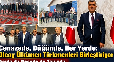 Cenazede, Düğünde, Her Yerde: Olcay Ülkümen Türkmenleri Birleştiriyor