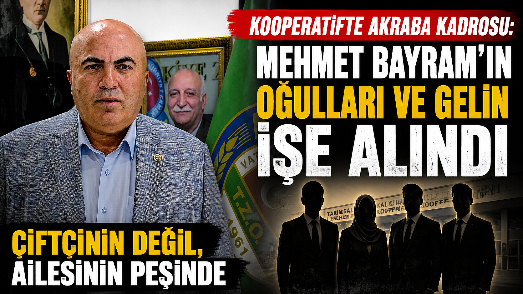 Çiftçinin Değil, Ailesinin Peşinde