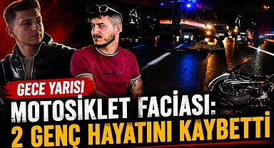 Gece Yarısı Motosiklet Faciası: 2 Genç Hayatını Kaybetti