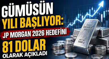 Gümüşün Yılı Başlıyor: JP Morgan 2026 Hedefini 81 Dolar Olarak Açıkladı