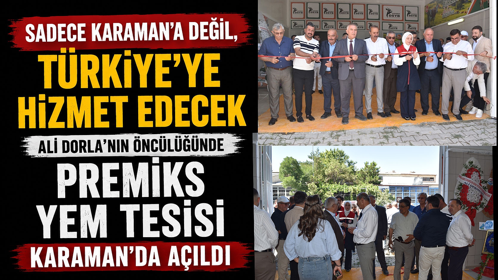 Sadece Karaman'a Değil, Türkiye'ye Hizmet Edecek