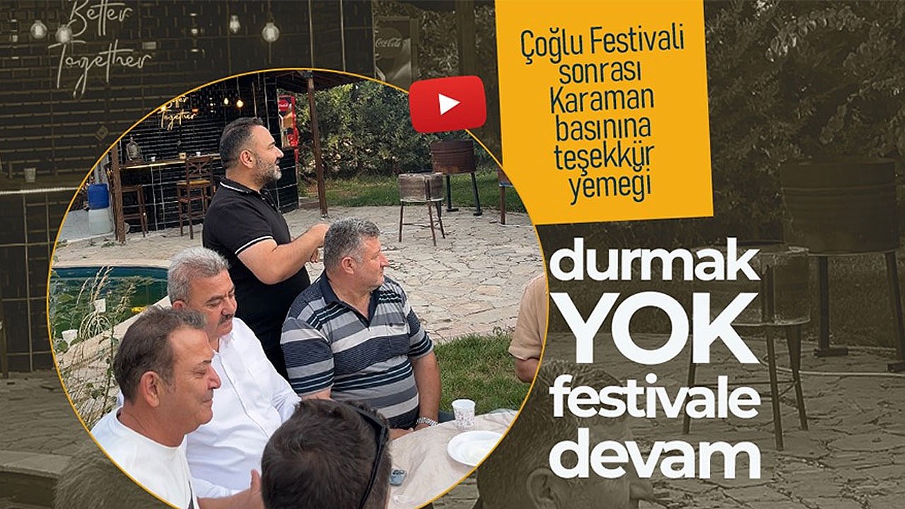 Karaman Basınına Teşekkür Yemeği