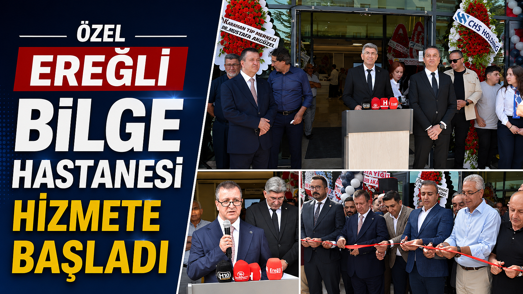 Özel Ereğli Bilge Hastanesi Hizmete Başladı