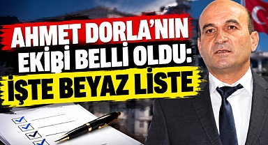 Ahmet Dorla’nın ekibi belli oldu: İşte beyaz liste