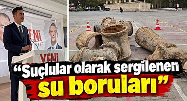 Ahmet Recai Evcen: “Suçlular olarak sergilenen su boruları” 