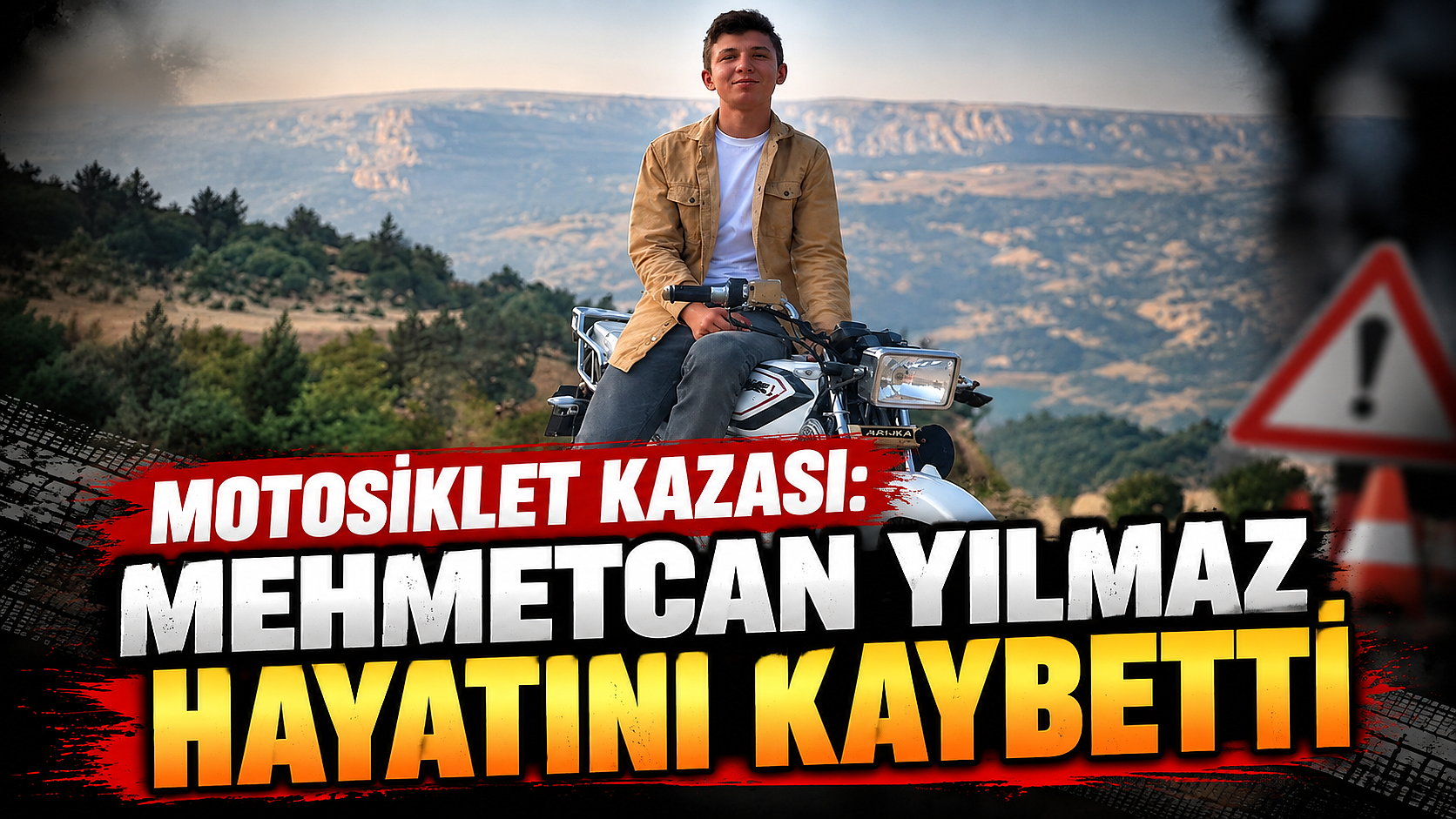 Ermenek’te motosiklet kazası: 17 yaşındaki genç hayatını kaybetti