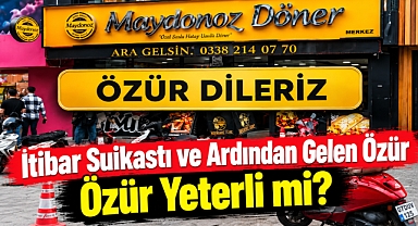 Özür Yeterli mi?