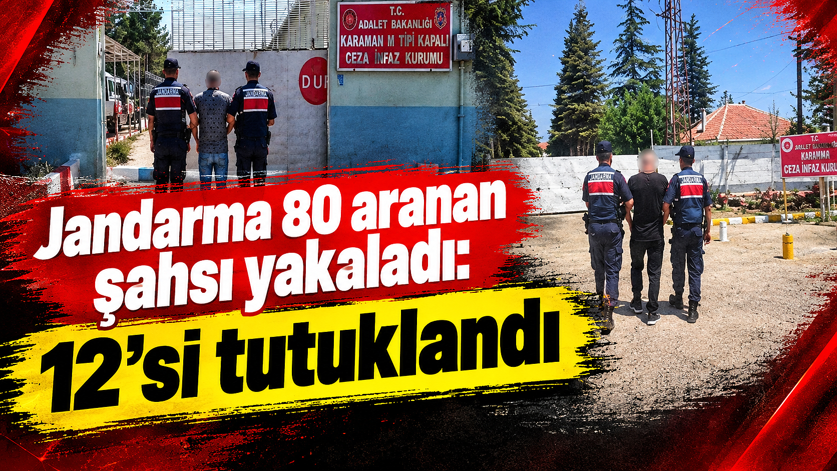 Jandarma 80 aranan şahsı yakaladı: 12’si tutuklandı
