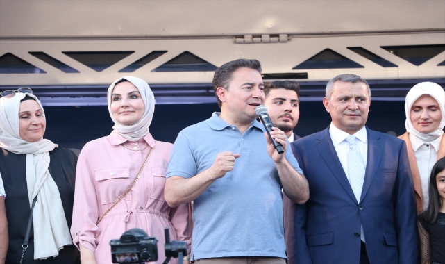 DEVA Partisi Genel Başkanı Babacan, Yozgat'ta mitinge katıldı