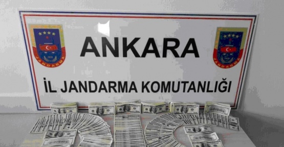 Ankara’da sahte 137 bin dolar ele geçirildi
