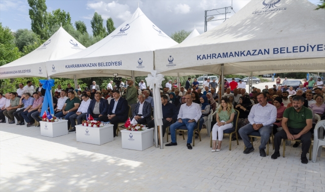 Kahramankazan'da imam evi törenle hizmete girdi