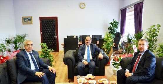 Rektörlerden Ziyaret