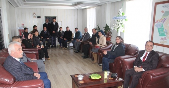 Okul müdürlerinden Başkan Vekili Öztürk’e ziyaret