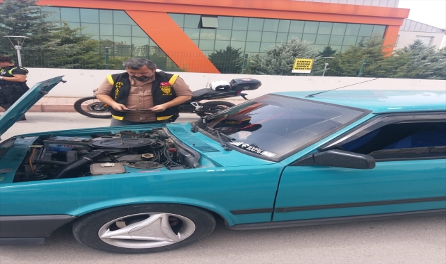 Kayseri'de polis ekipleri denetim yaptı