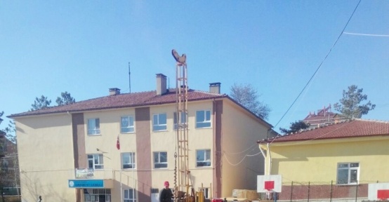 Hisarcık’ta okul binalarında deprem inceleme ve araştırma çalışması