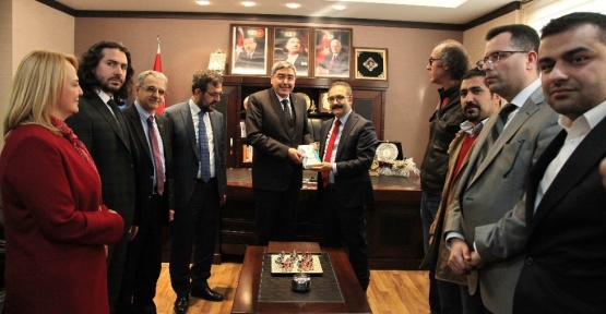 Rektör Gür Ak Parti’ye iade-i ziyarette Bulundu