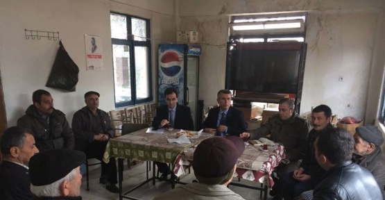 Kaymakam Sırmalı, Yaşyer ve Yaylaönü mahallelerini ziyaret etti