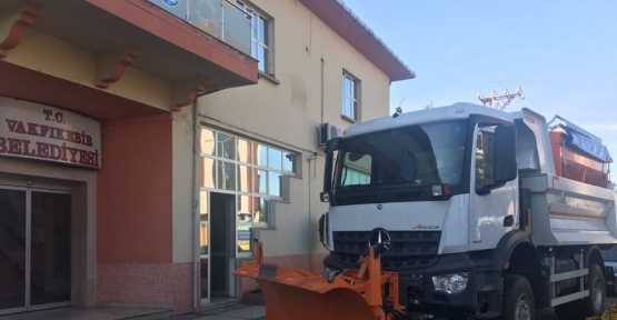 Vakfıkebir Belediyesi iş makinesi ve araç parkını güçlendiriyor