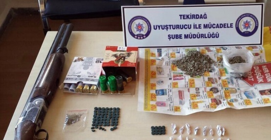 Tekirdağ’da uyuşturucu operasyonu